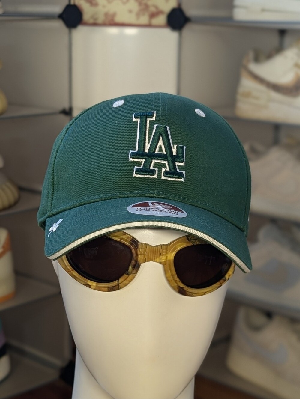 LA Dodgers Retro Green Shamrock Hat (OS)